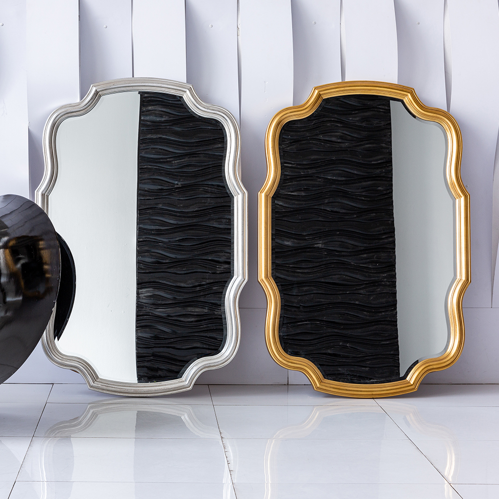 Зеркало настенное Объект мечты Тиль Голд