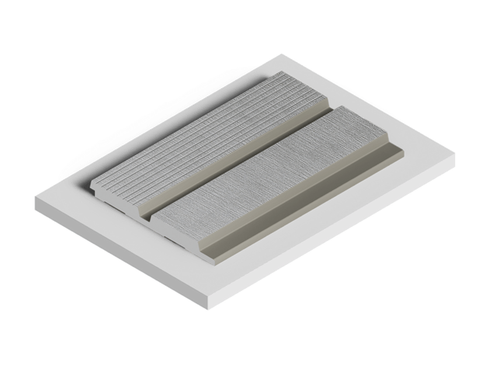 Стеновая панель HiWood декорированная, 270x12 см