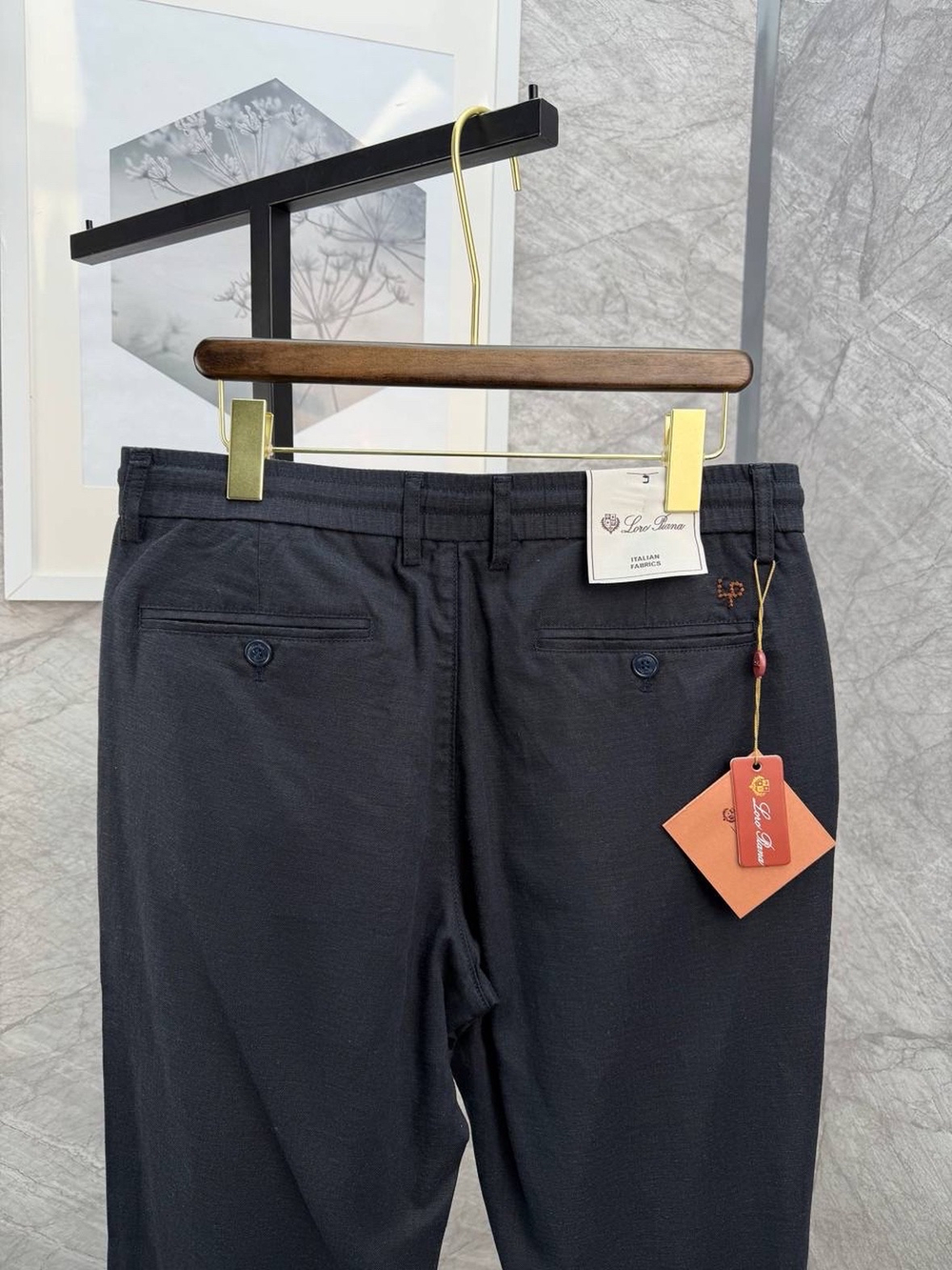 Льняные брюки Loro Piana