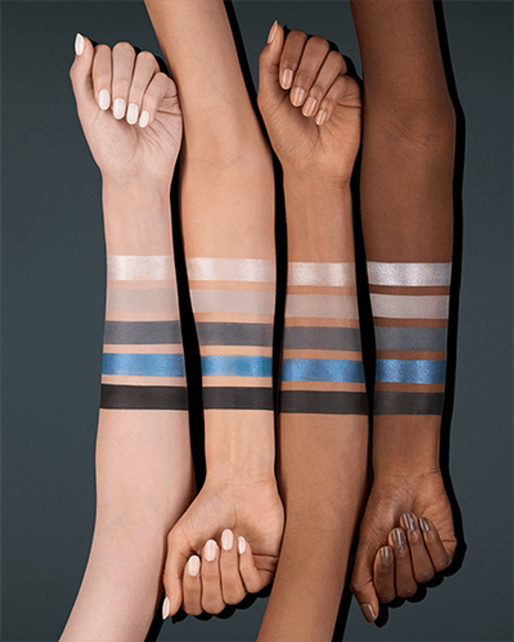 Мини-палетка теней для век CATRICE 5 in A Box Mini Eyeshadow Palette - 050 Blue Smokey Look