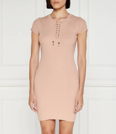 Платье GUESS - персиковый(W4YK06 Z2V62)