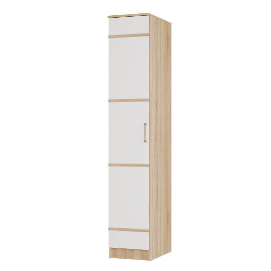 Сакура bts Пенал дуб сонома/белый