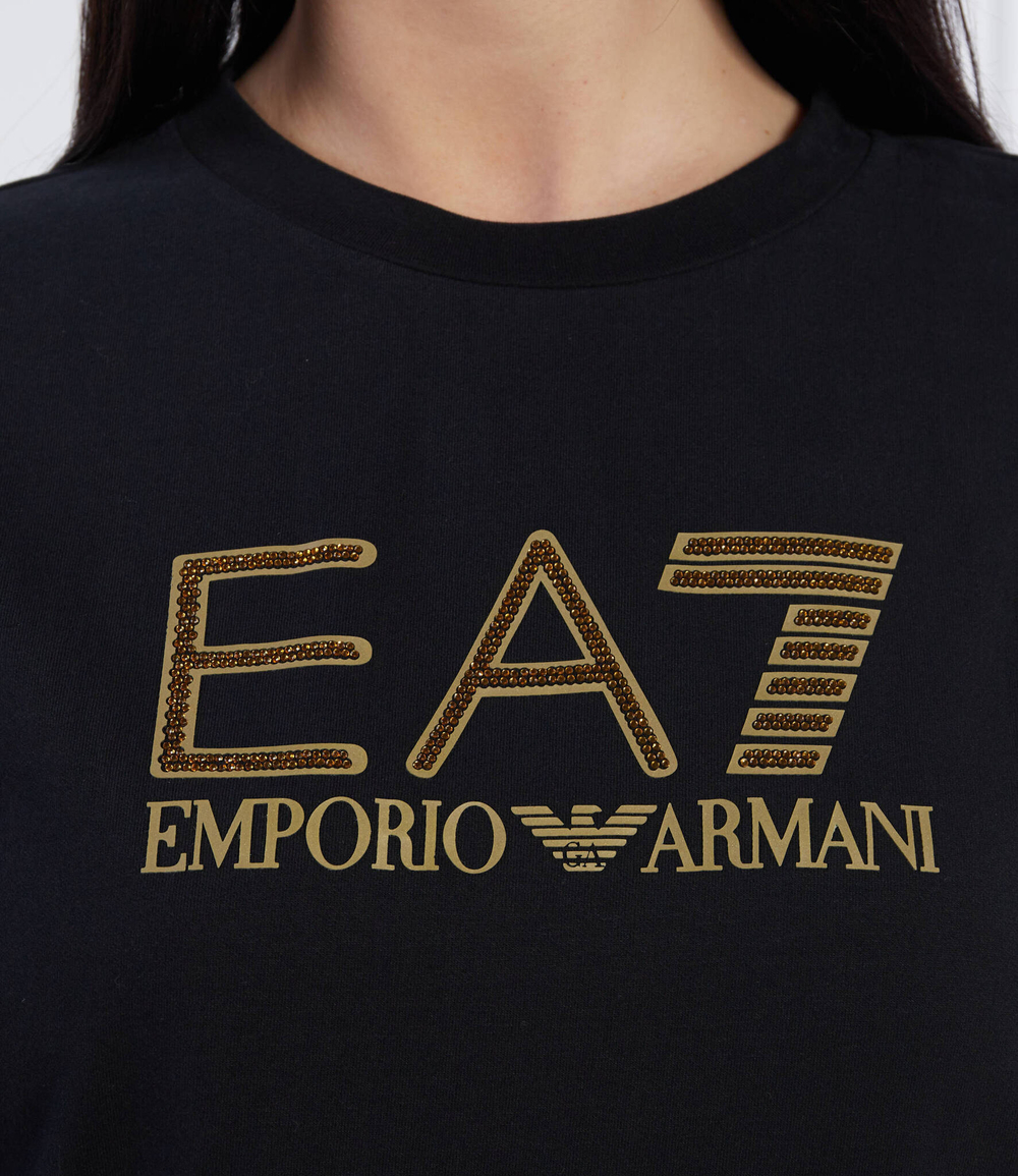 Худи EA7 - черный(6LTM40 TJJXZ)