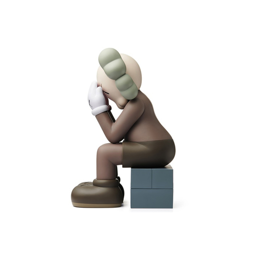 Дизайнерские игрушки KAWS passing through open edition vinyl figure brown 20.3cm, K-PTHRGHVF-BRN