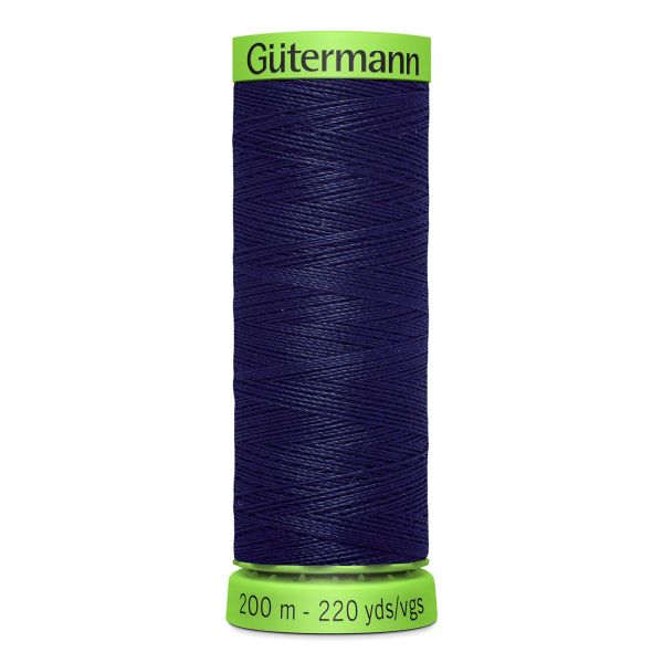 Нитки для тонких тканей Gutermann Extra Fine 150 (200 метров), 5 кат. | 310 т.чернильный