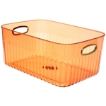 Контейнер для хранения «ЛАМИНГТОН», цвет охра, 35*25*15см