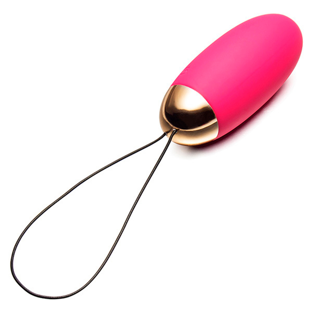 Сливово-розовое виброяйцо 8см с пультом ДУ Svakom Elva SCB-02-PMR