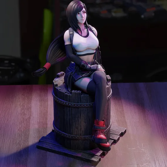 Tifa + NSFW version - Final Fantasy