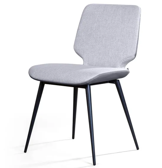 Стул Adam, рогожка комби серый