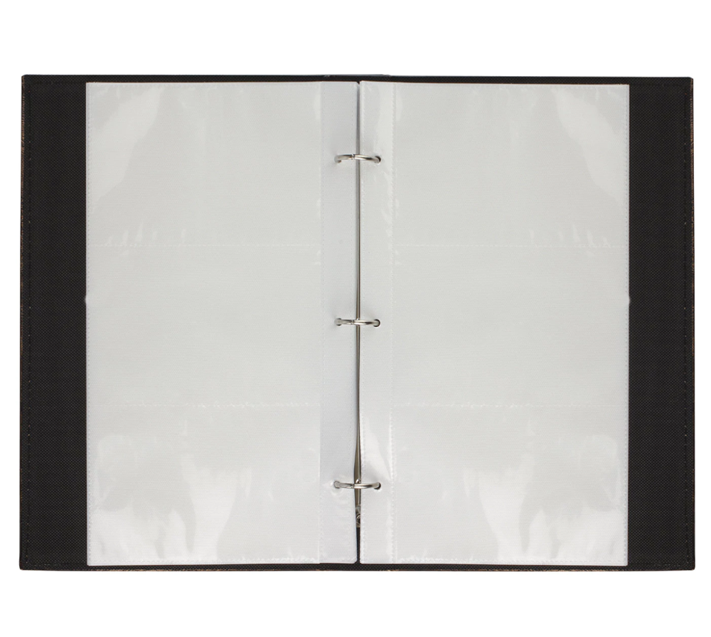 Фотоальбом BRAUBERG на 156 фото 10х15 см, под гладкую кожу, на кольцах, коричневый, 390470