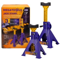 Подставка ремонтная, 3т (набор 2 шт.) MEGATOOLS MT-T43002