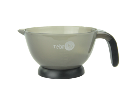 Чаша Melon Pro B-99 для красителя черная 450мл прорезиненное дно