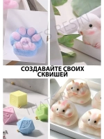 набор для создания гибких игрушек, таба сквиш силикон 500 мл