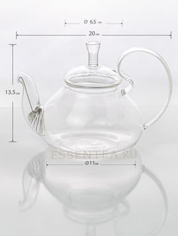 чайник стеклянный без колбы