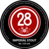 Caulier 28 Imperial Stout этикетка
