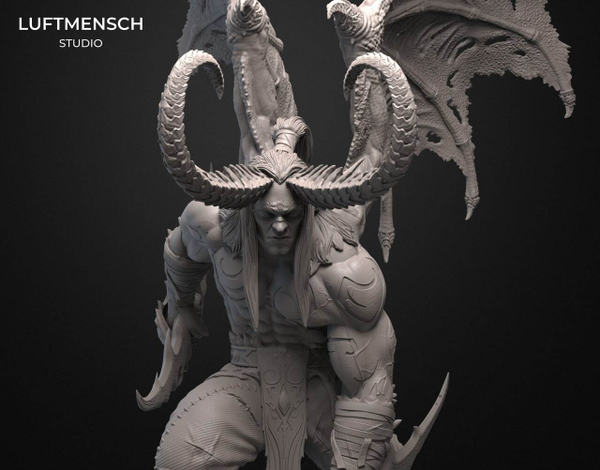 Иллидан Ярость Бури Illidan Stormrage World of Warcraft