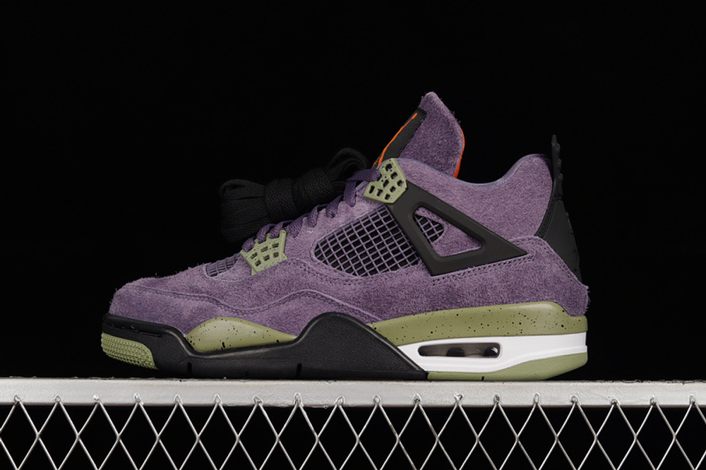 Retro 4 purple top