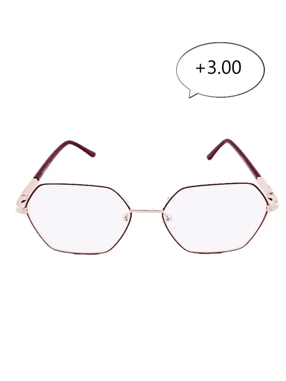 Готовые корригирующие очки для зрения +3.00