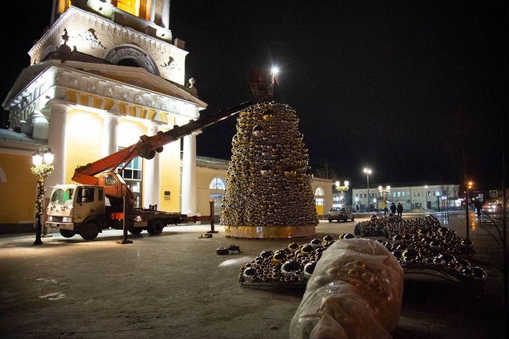 Световая конструкция «Шароель»