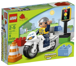 LEGO Duplo: Полицейский мотоцикл 5679 — Police Bike — Лего Дупло