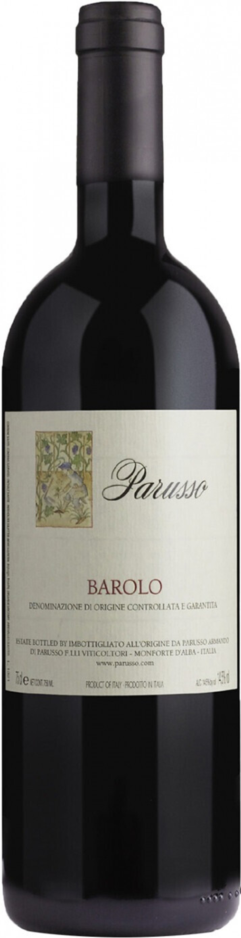Вино Parusso Barolo, 0,75 л.