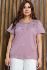 Блуза Лейла (пыльная роза) Б13334-20М LT Collection