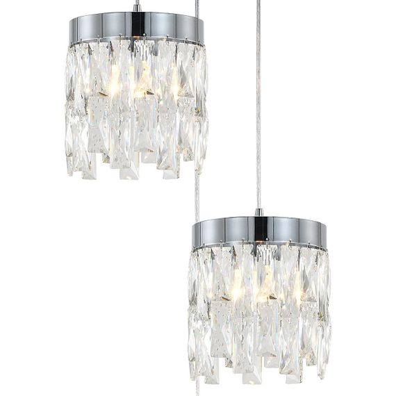 Подвесная люстра Indigo Anna V12029/3P Chrome V000497
