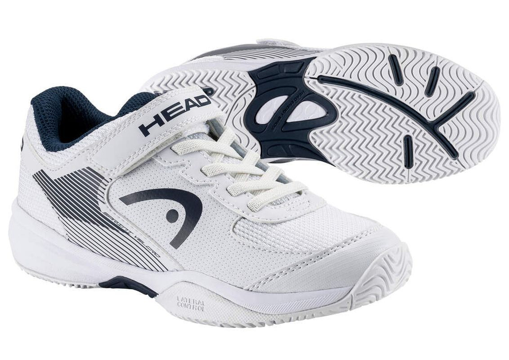 детские Кроссовки теннисные Head Sprint Velcro 3.0 - белый