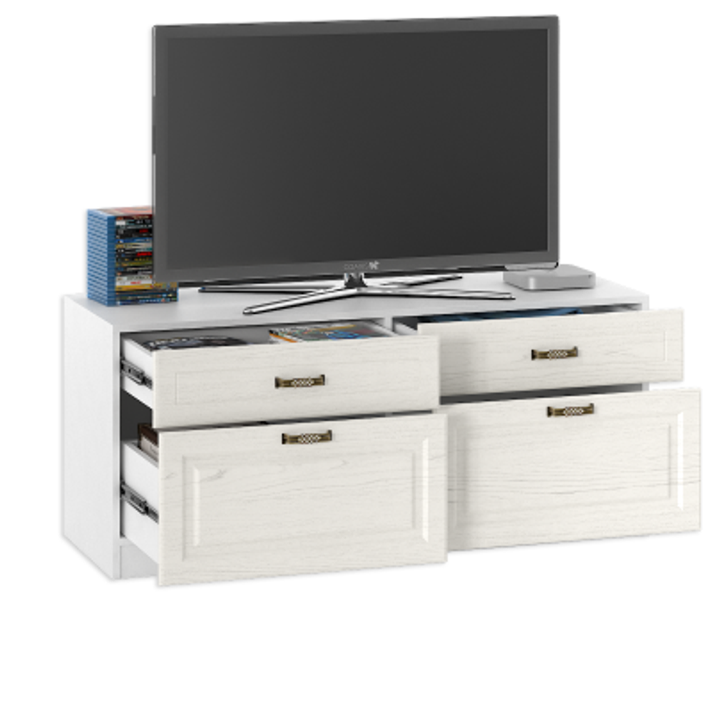 Стенка Ливерпуль 6 Белый/Ясень ваниль