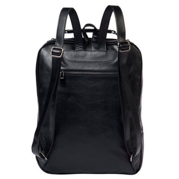 Рюкзак из экокожи Пусан. Черный