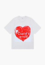 Футболка оверсай (белый) - Cupid's arrow