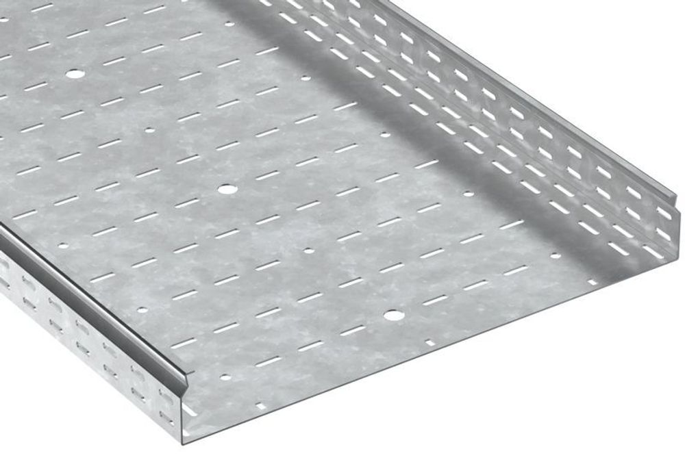 Лоток листовой перфорир. 80х600 L2000 сталь 2.0мм HDZ ESCA 7 IEK CLP10-080-600-200-2-HDZ