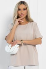 Блуза Морган НЬЮ (бежевая) Б12979-16М LT Collection