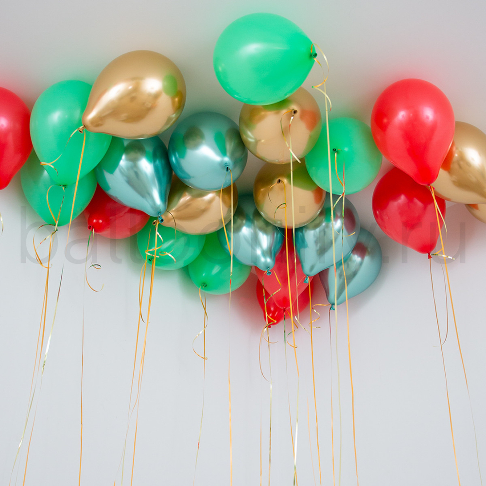 Шары россыпью "Яркие краски леса"