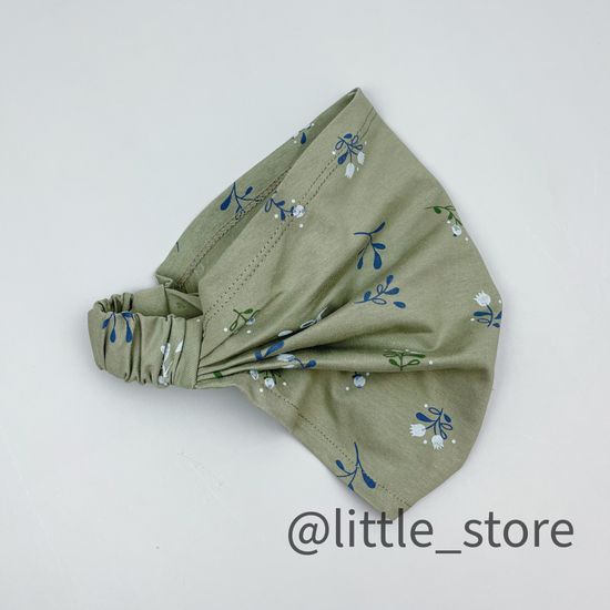 Косынка "Волшебные веточки" хлопковая