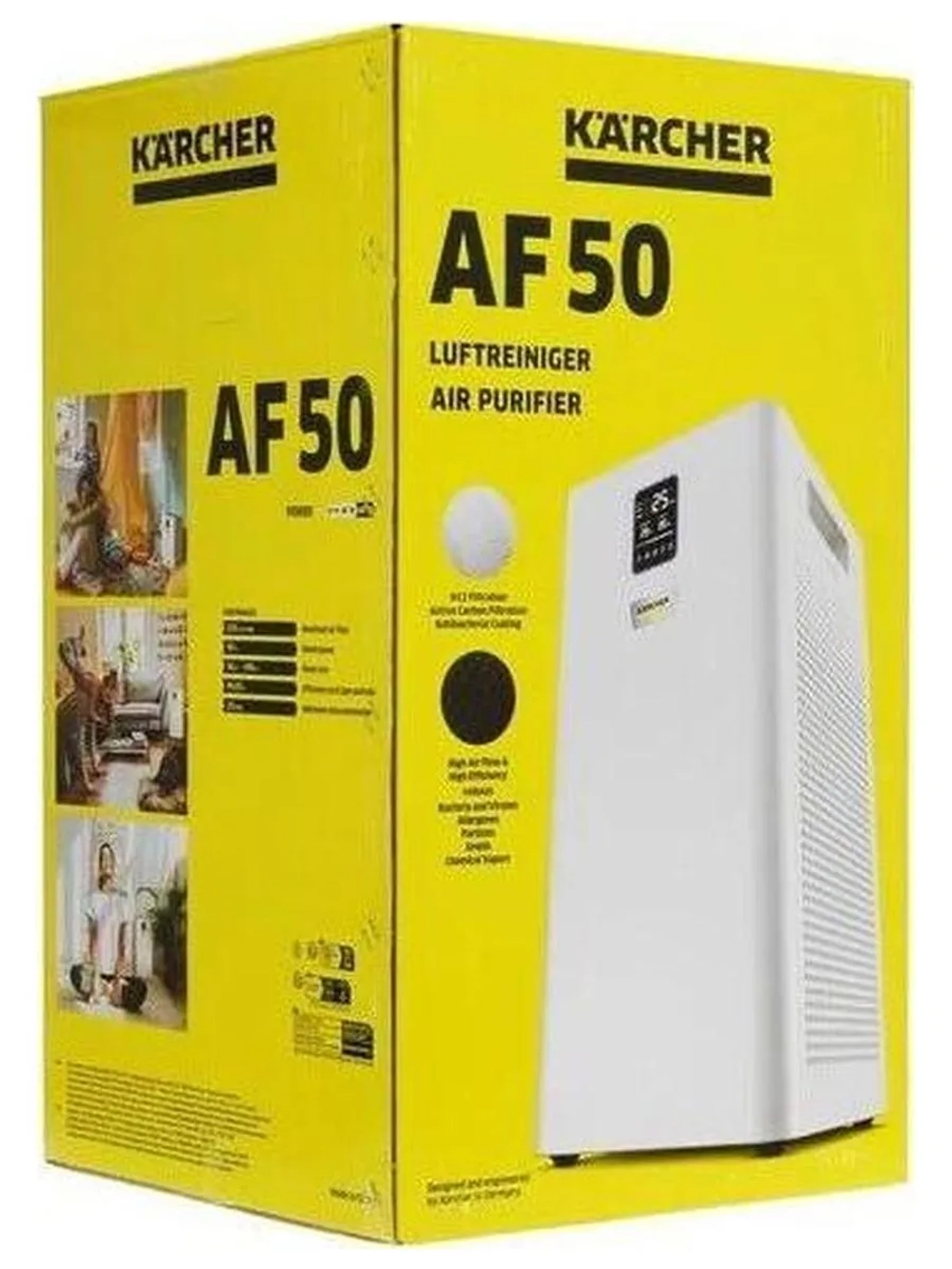 Воздухоочиститель Karcher AF 50 50Вт белый (1.024-822.0)