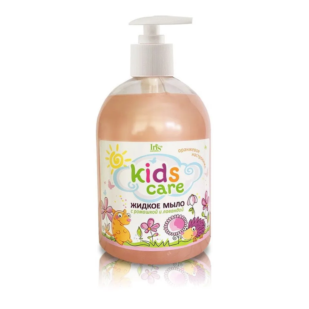 Жидкое мыло IRIS Kids Care с ромашкой и лавандой 500 мл