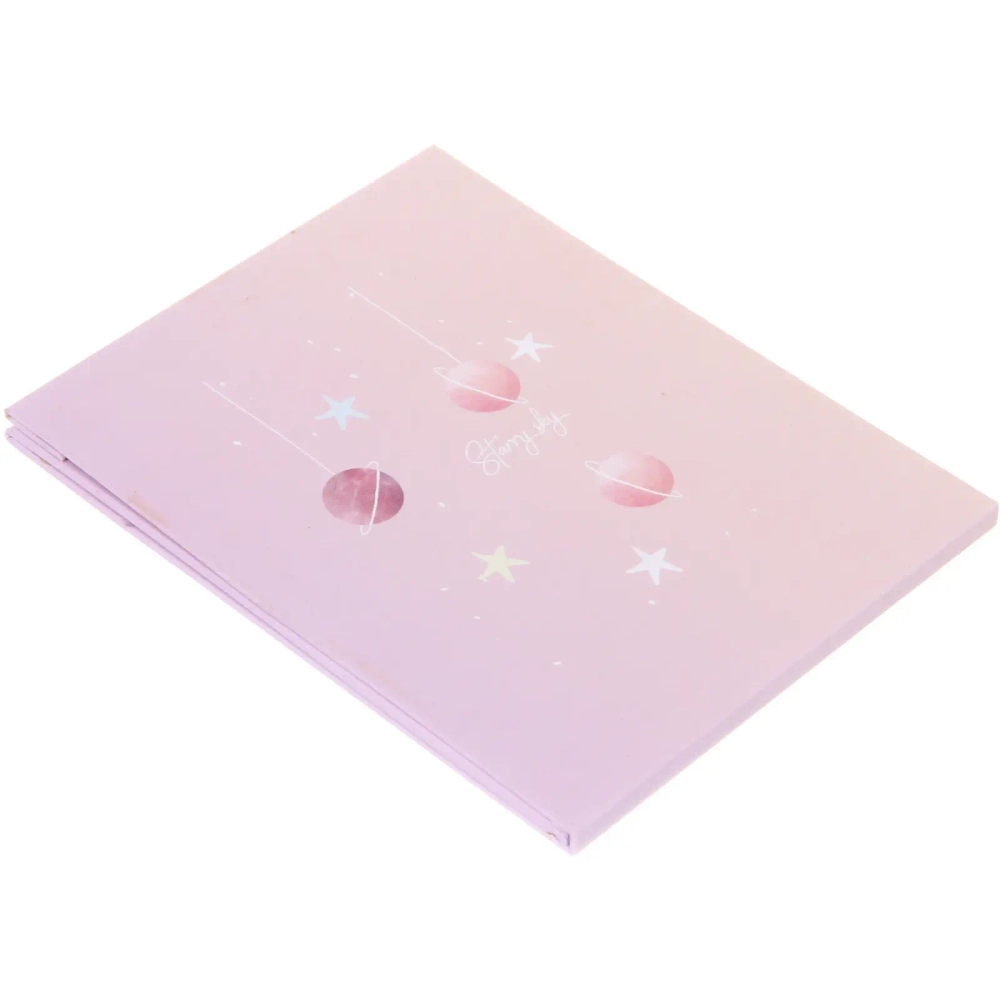 Зеркало косметическое складное «ФОРТУНА БРИ», микс 4 дизайна, мрамор, 17*13,5см