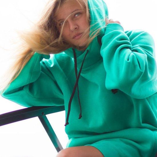 Толстовка ЧУКЧА Минт Удлинённая