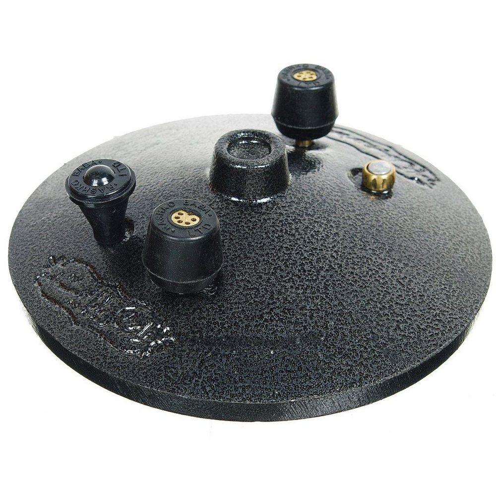 Казан афганский алюминий, 10 л, с крыш, с ручками, чер, ach10