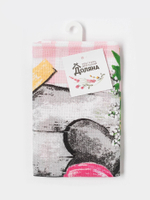 Кухонное полотенце «Доляна. Самой заботливой», 35×60 см, 100% хлопок, 160 г/м²