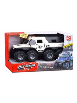 Машинка для игры Патруль броневик со светом и звуком (RJ5529C)