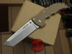 Нож Cold Steel Recon 1 TANTO G10 (V2025) - песочная рук., стоунвош клинок