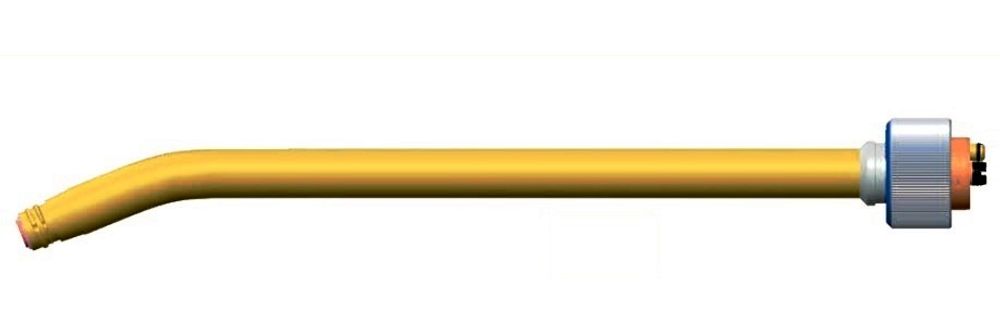 663P001034 Гусак 22° для сварочной ROBO-горелки RM 42G-L TBi 663Р001034