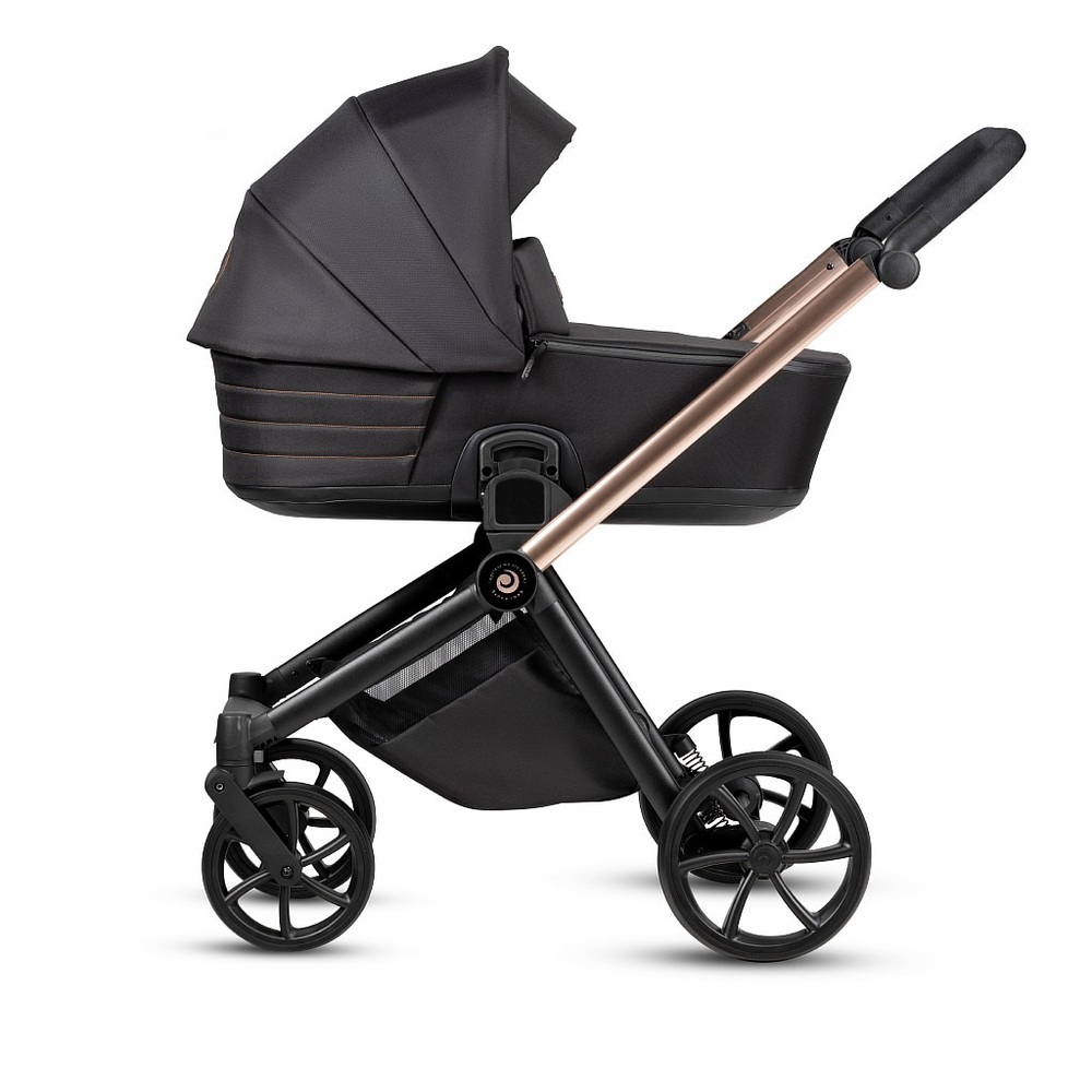 Tutis Коляска 2 в 1 MIO 3+ Black Edition Rose Gold