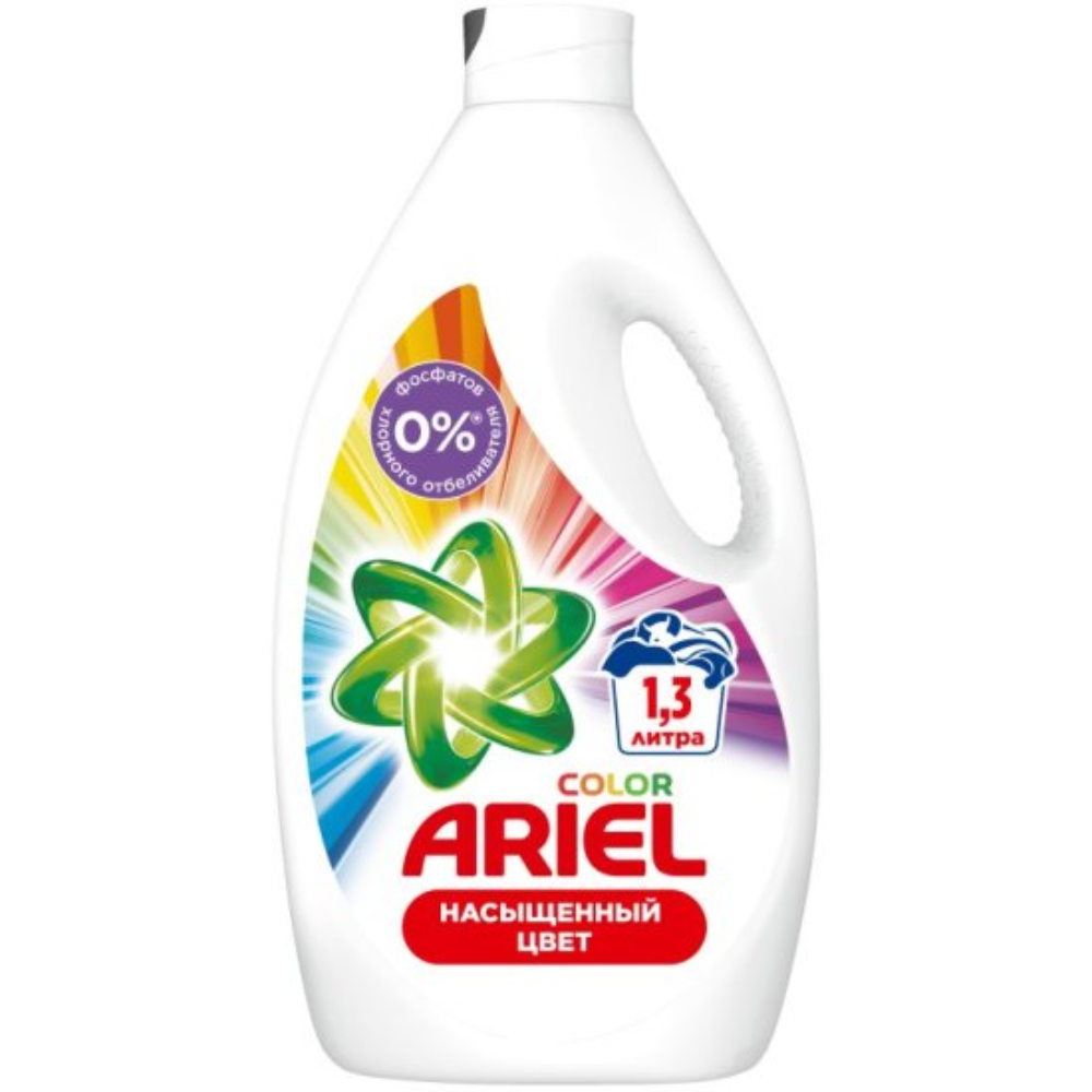 Гель для стирки Ariel Color Насыщенный цвет 1.3 л