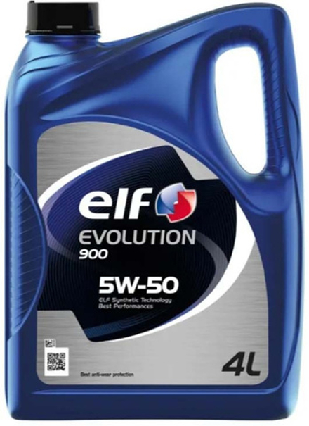 Моторное масло ELF Evolution 900 5w50 4л синтетика