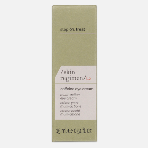 SKIN REGIMEN LX Caffeine eye cream Мультиактивный крем для зоны вокруг глаз с кофеином, 15 мл