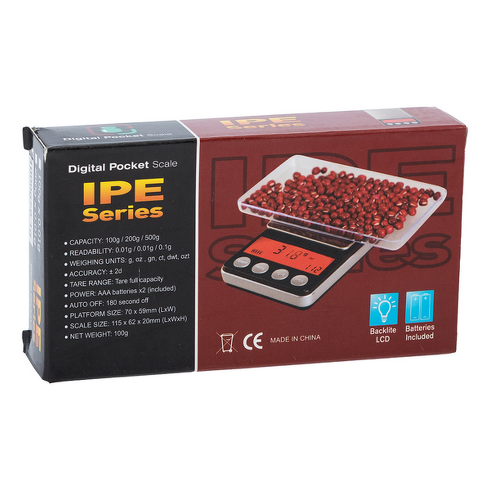 Весы ювелирные Pocket scale (1000g/0.1g) IPE Series
