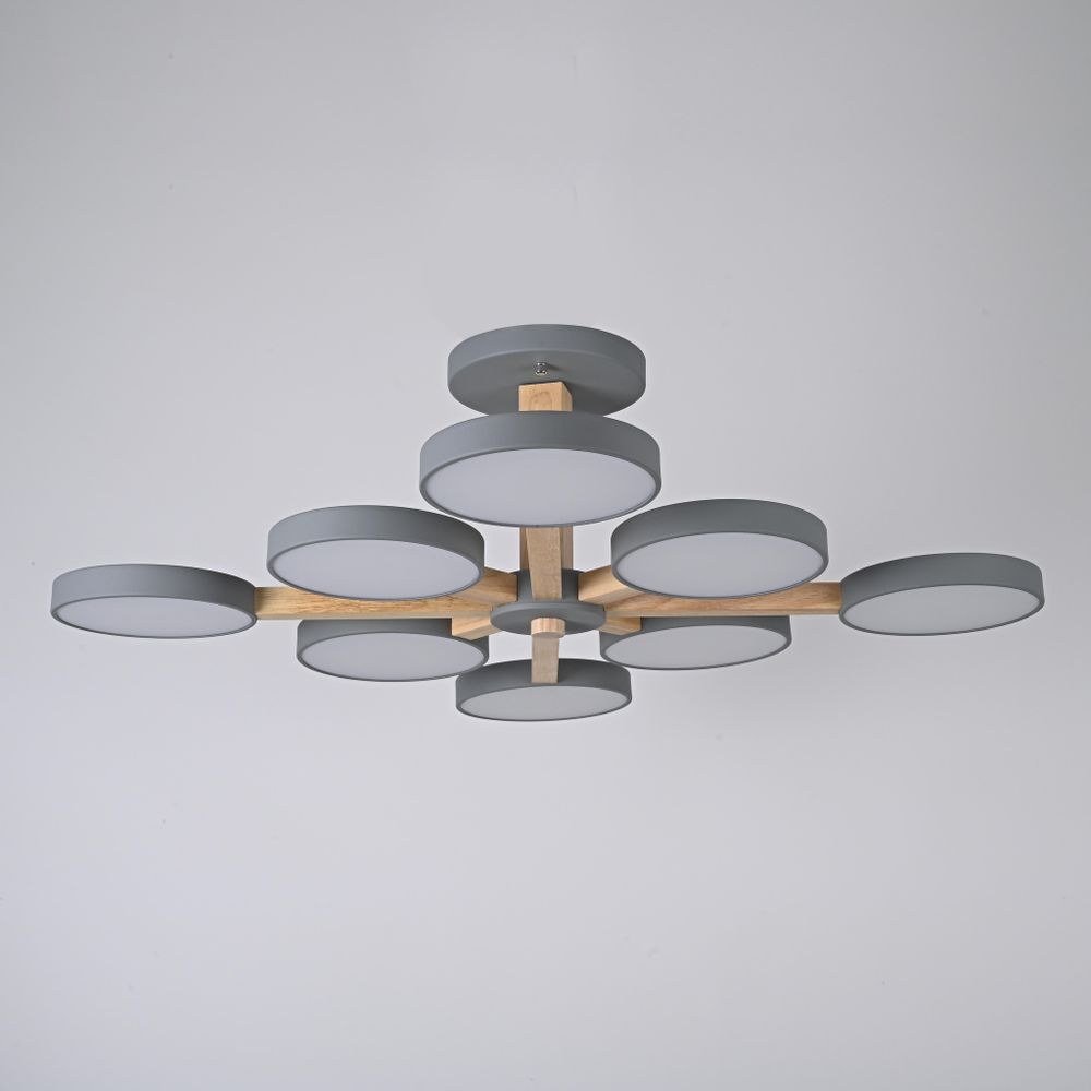 Потолочная Люстра Turna L8 Grey By Imperiumloft